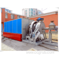 Furnace for improving iodine value of activated carbon
